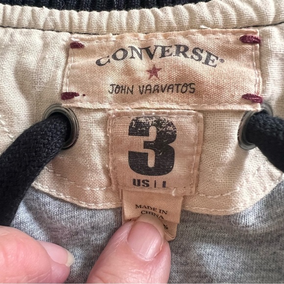 Converse John Varvatos Y2K Colab Full Zip Quilted Nylon Bomber Jacket Size L - Picture 6 of 11